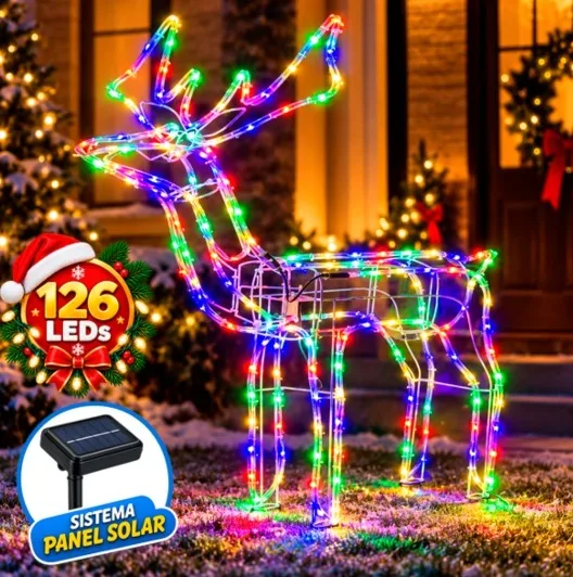 RENO NAVIDEÑO LED